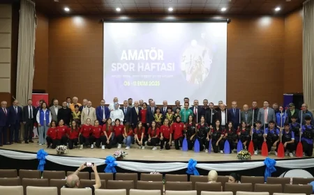 GİRESUN'DA AMATÖR SPOR HAFTASI VE OKUL SPORLARI COŞKUYLA BAŞLADI