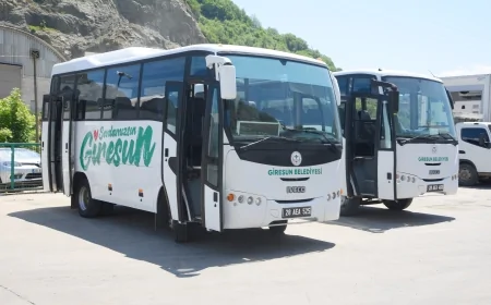 Giresun'da Dolmuşlarda Ayakta Yolcu Dönemi Sona Erdi