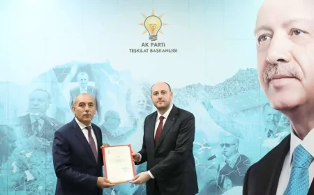 Giresun Belediye Meclis Üyesi Abdullah Önal, AK Parti Dereli İlçe Başkanı Oldu