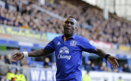 Former Everton winger Royston Drenthe in hospital after suffering stroke