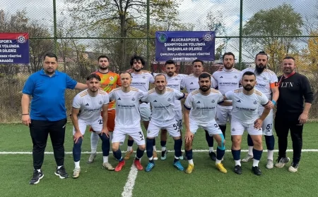 Alucraspor, Ören Belediyespor'u 4 Golle Geçti: Zirve Takibi Sürüyor