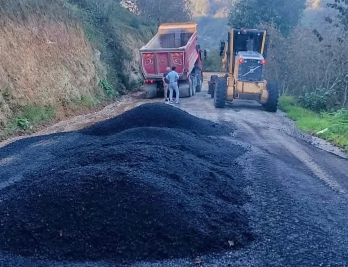 Giresun İl Özel İdaresi'nden Köy Yollarına Asfalt Hamlesi: Güce'de Önemli Bir Grup Yolu Daha Modern Bir Yapıya Kavuştu