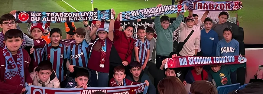 Çanakçı'dan Trabzon'a Gönül Köprüsü: Trabzonspor, 31 Giresunlu Hafız Öğrenciyi Ağırladı!