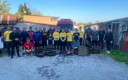 Giresun'da Mavi Vatan İçin Güç Birliği: Denizden 400 Kilogram Atık Çıkarıldı