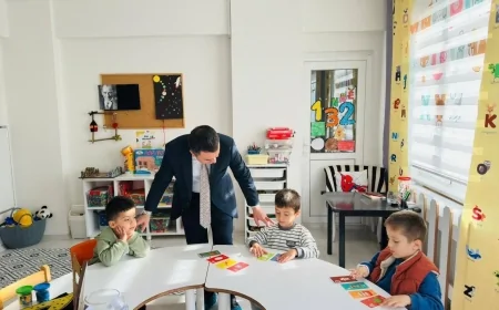 Espiye Kaymakamı Kavanoz, Yeni Açılan Pera Gündüz Bakımevi'ni Ziyaret Etti