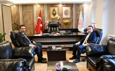 Yağlıdere Kaymakamı BÜYÜKSERİN’e Ziyaretçi Akını