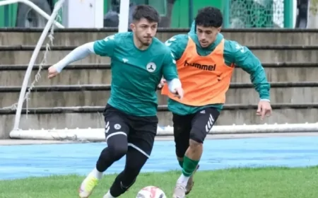 Giresunspor, 52 Orduspor FK Derbisine Odaklandı: Hedef Çıkış