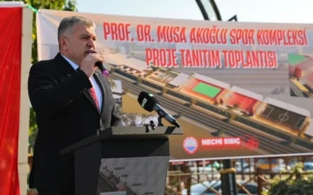 Bulancak’ta 5 Bin Metrekarelik Spor ve Sosyal Yaşam Kompleksi