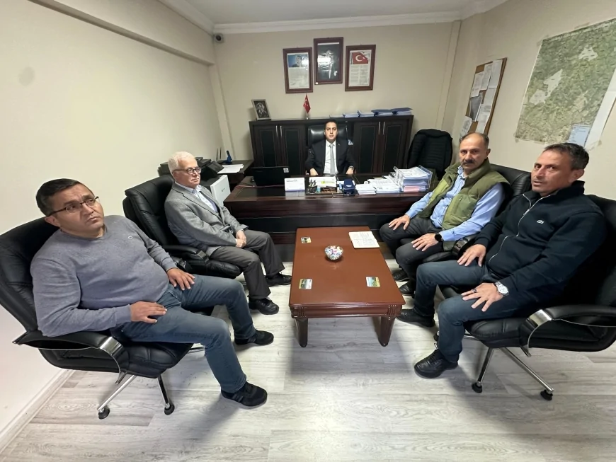 Dereli Muhtarlarından Kaymakam Gövercin’e Anlamlı Ziyaret: "Hayırlı Olsun"