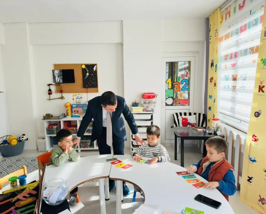 Espiye Kaymakamı Kavanoz, Yeni Açılan Pera Gündüz Bakımevi'ni Ziyaret Etti