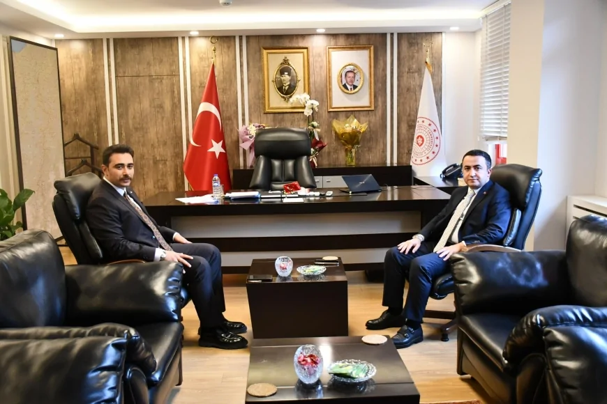 Yağlıdere Kaymakamı BÜYÜKSERİN’e Ziyaretçi Akını