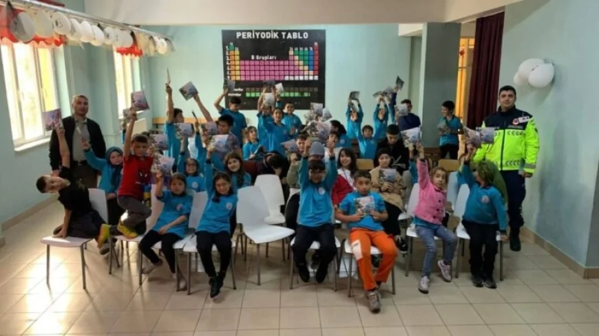 Giresun Kurtulmuş’ta Öğrencilere Trafik Güvenliği Eğitimi