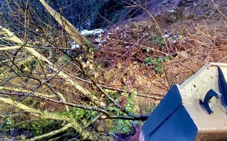 Giresun’da Heyelan Mesaisi: Kapanan Grup Yolları Ulaşıma Açıldı!