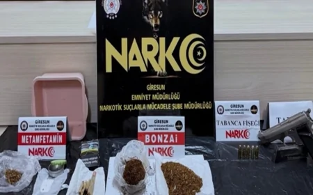 Giresun’da Zehir Tacirlerine Ağır Darbe: 5 Tutuklama!