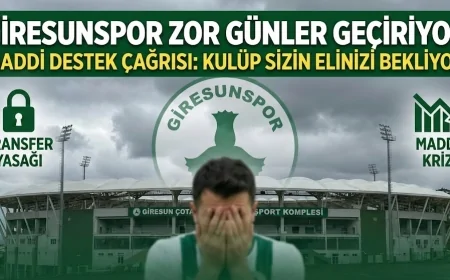 Giresunspor İçin Kenetlenme Vakti: "Çotanaklar" Destek Bekliyor!