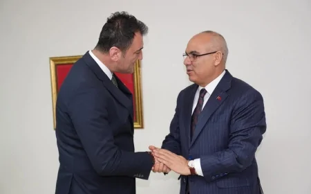 Giresun Belediye Başkanı Fuat Köse’den, Vali Mustafa Koç’a ‘Hayırlı Olsun’ Ziyareti