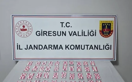 Giresun'da Uyuşturucu Operasyonu: 2 Tutuklama