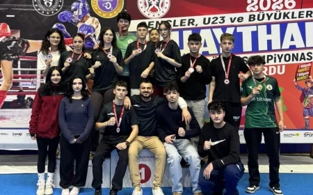 Giresunlu Muay Thaiciler Karadeniz Şampiyonası'na Damga Vurdu!