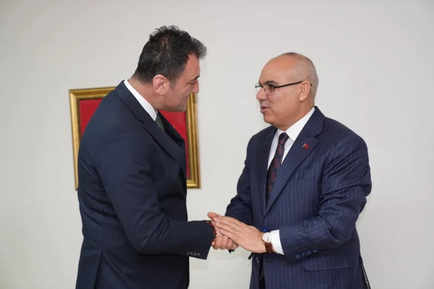 Giresun Belediye Başkanı Fuat Köse’den, Vali Mustafa Koç’a ‘Hayırlı Olsun’ Ziyareti
