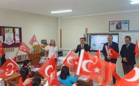 Giresun’da İkinci Dönem "Bayrak Sevgisi" ile Başladı: "Yüreğimiz Bayrak, Geleceğimiz Vatan"